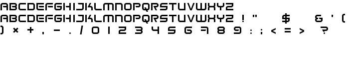 Space Frigate font