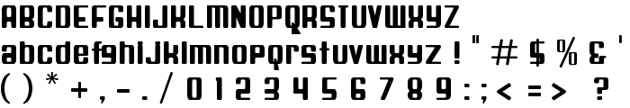 Spaceship Bullet font