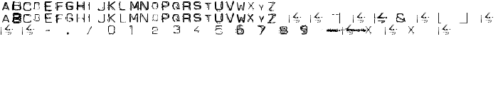 Spacesuit font