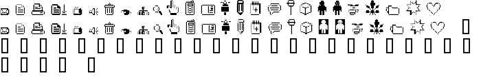 spaider simbol font