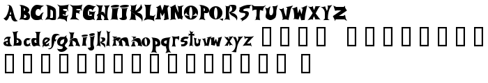 Spawned font