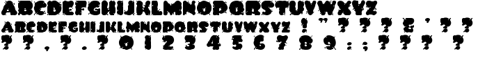 Spilt Ink font