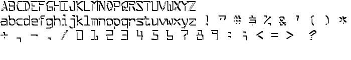 Split Enzymes font