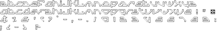 Spylord Outline font