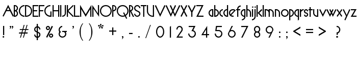 Spyrogeometric font