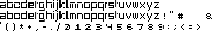 SquareDance00 font