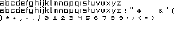 SquareDance03 font