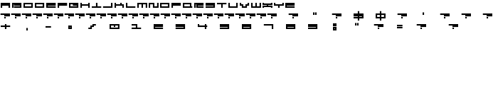 --squarepusherv2-5-- font