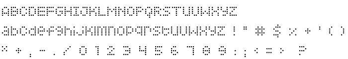 Squarodynamic 01 font