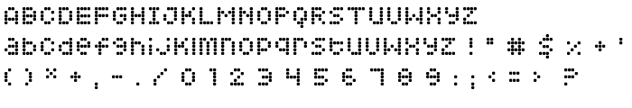 Squarodynamic 08 font