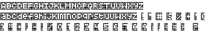 Squarodynamic 10 font