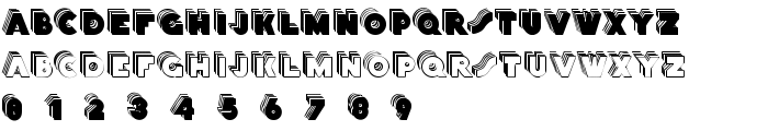 Stackcaps font