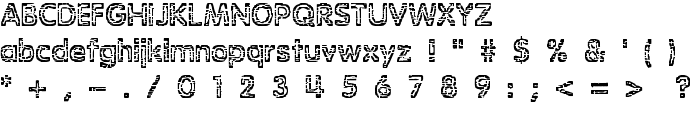 Stagnation BRK font