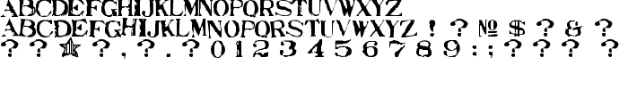 Stampede font