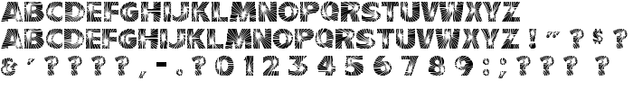 Starburst font