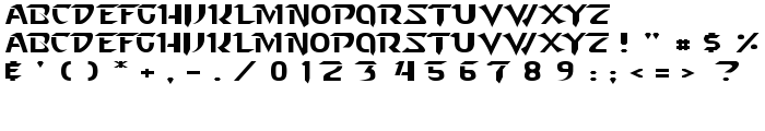 Starcraft Normal font