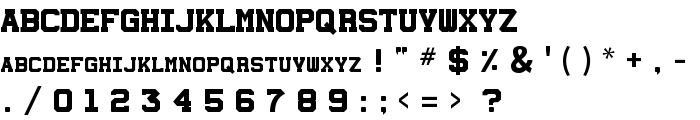 Station 232-Regular font