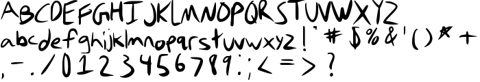 stefanieFont font