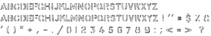 Stockstill font