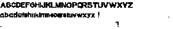 Stone Era Pixels font