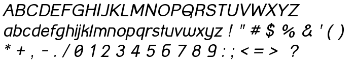 Street Corner Oblique font