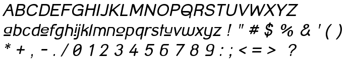 Street Corner Upper Oblique font