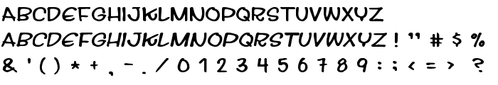 Streetwise buddy font