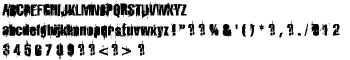 StrokeyBacon font