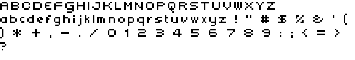 Subatomic Screen font