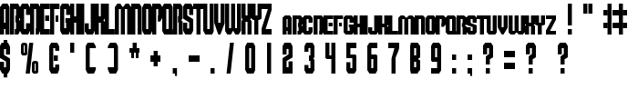 Super Mario Bros Alphabet font