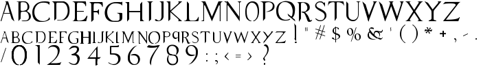 Supernatural Knight font