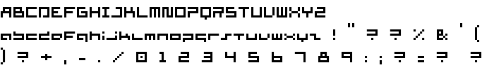 supersimple  regular font