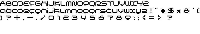 supersonic Bold font