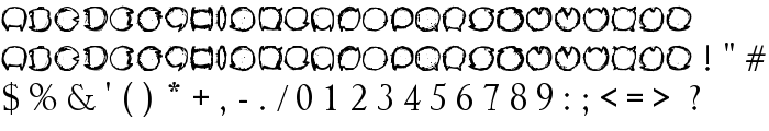 SupperzapperI font