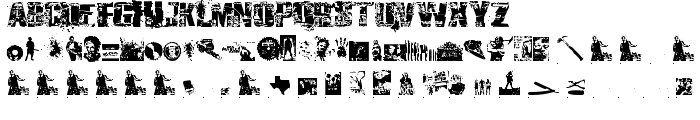 survival horror font