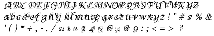 Symphony in ABC font