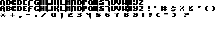 Syntax Error font