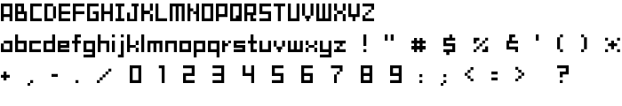 tama mini02 font