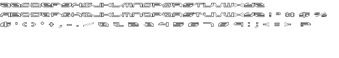 Taskforce Outline font