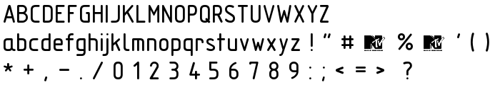 TechnicznaPomocRound font