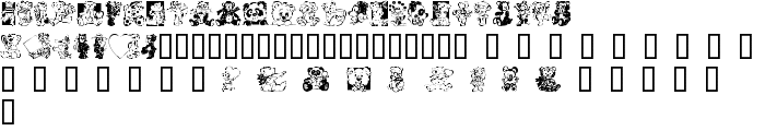 Teddyber V11 font