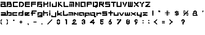 Tek Hed Regular font