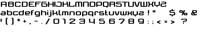 Tektrron Regular font