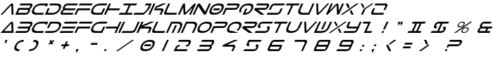 Tele-Marines Italic font