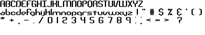 Telephasic BRK font