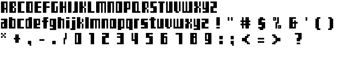 TeleTekst font