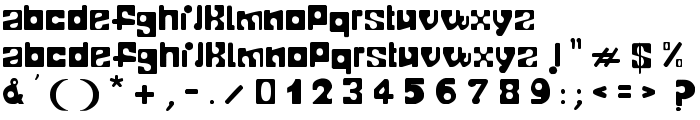 TELOPONE font