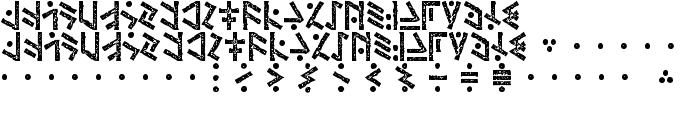 Temphis Dirty font