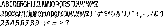 Ten Ton Ballyhoo Alternates font