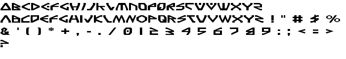 Terra Firma Expanded font